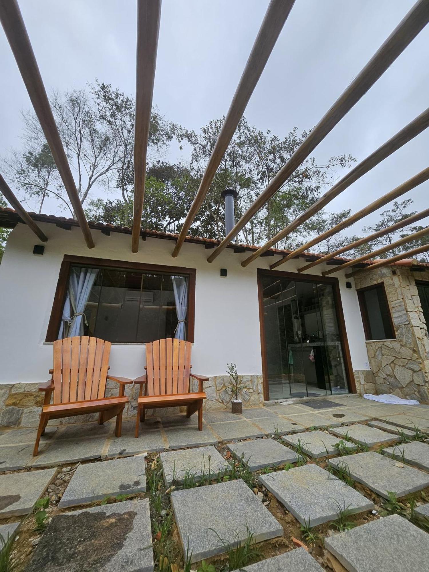 Casa Di Pedra Com Linda Vista Para Natureza - 米格尔-佩雷拉 外观 照片