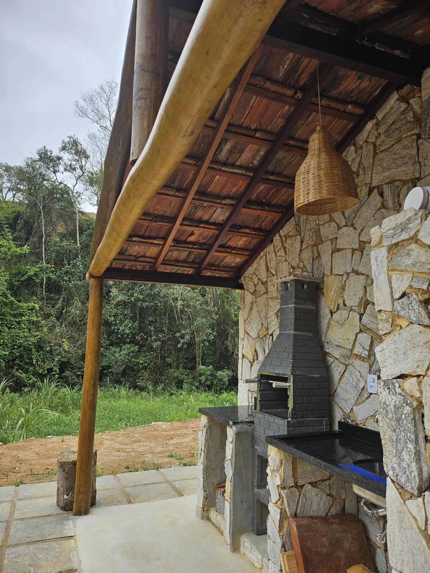 Casa Di Pedra Com Linda Vista Para Natureza - 米格尔-佩雷拉 外观 照片